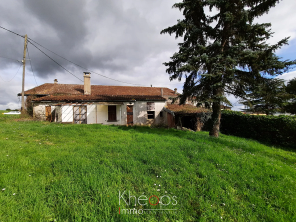 Maison de Bourg à rénover entièrement avec jardin à Sauveterre-de-Guyenne