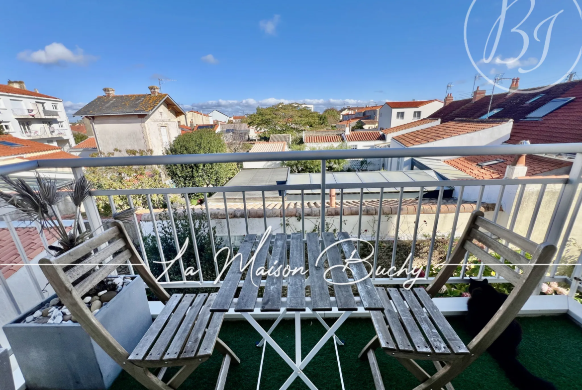 Appartement T3 avec Balcon à Les Sables d'Olonne - Proche Plage 