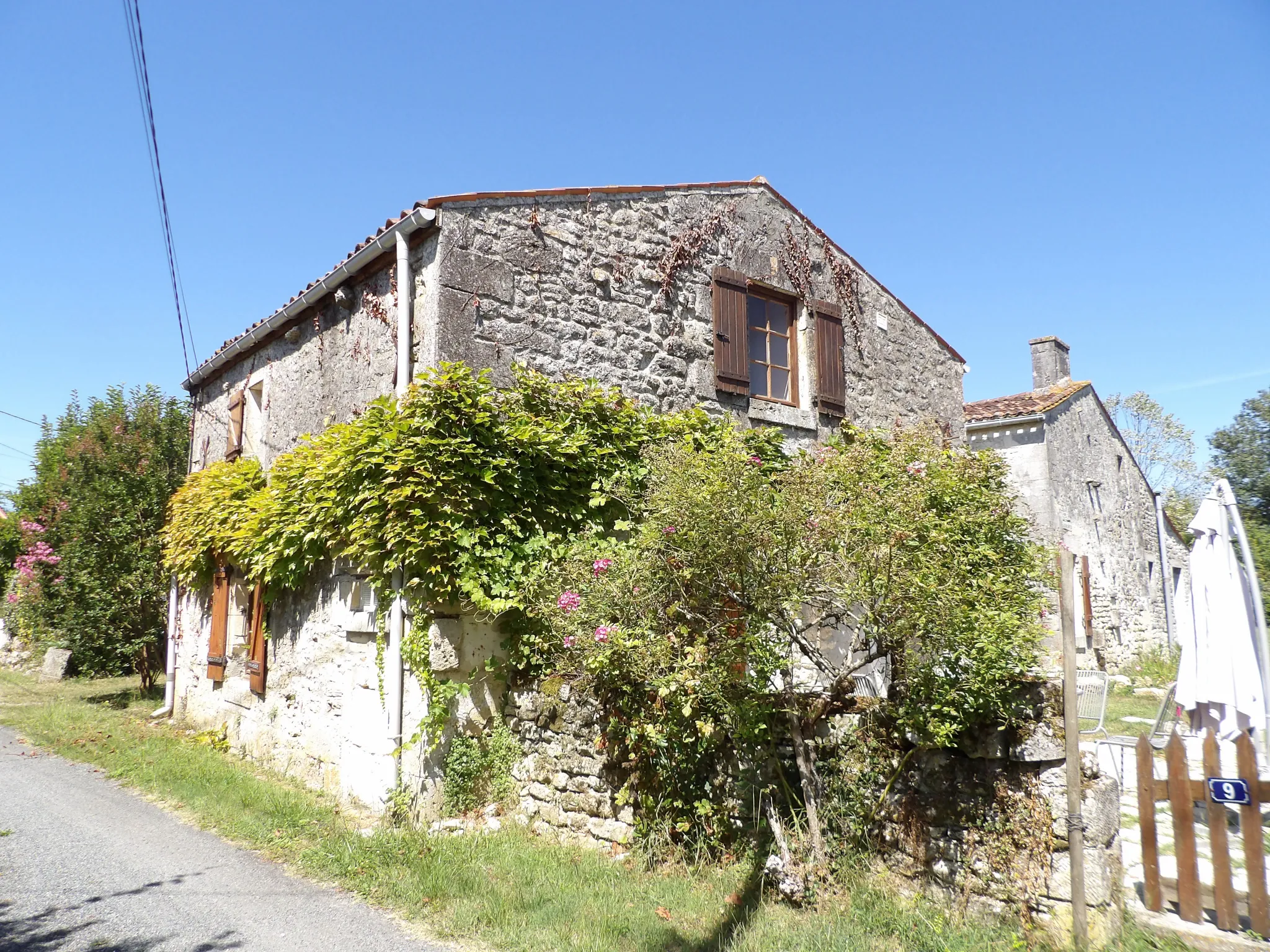 À vendre : Ensemble immobilier de 2 maisons à St Savinien avec jardin 