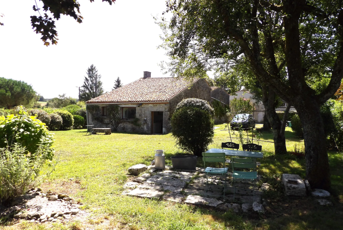 À vendre : Ensemble immobilier de 2 maisons à St Savinien avec jardin 