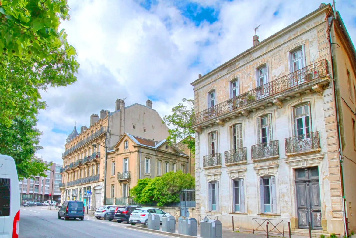 À vendre : Appartement de charme à Carcassonne sur les boulevards 