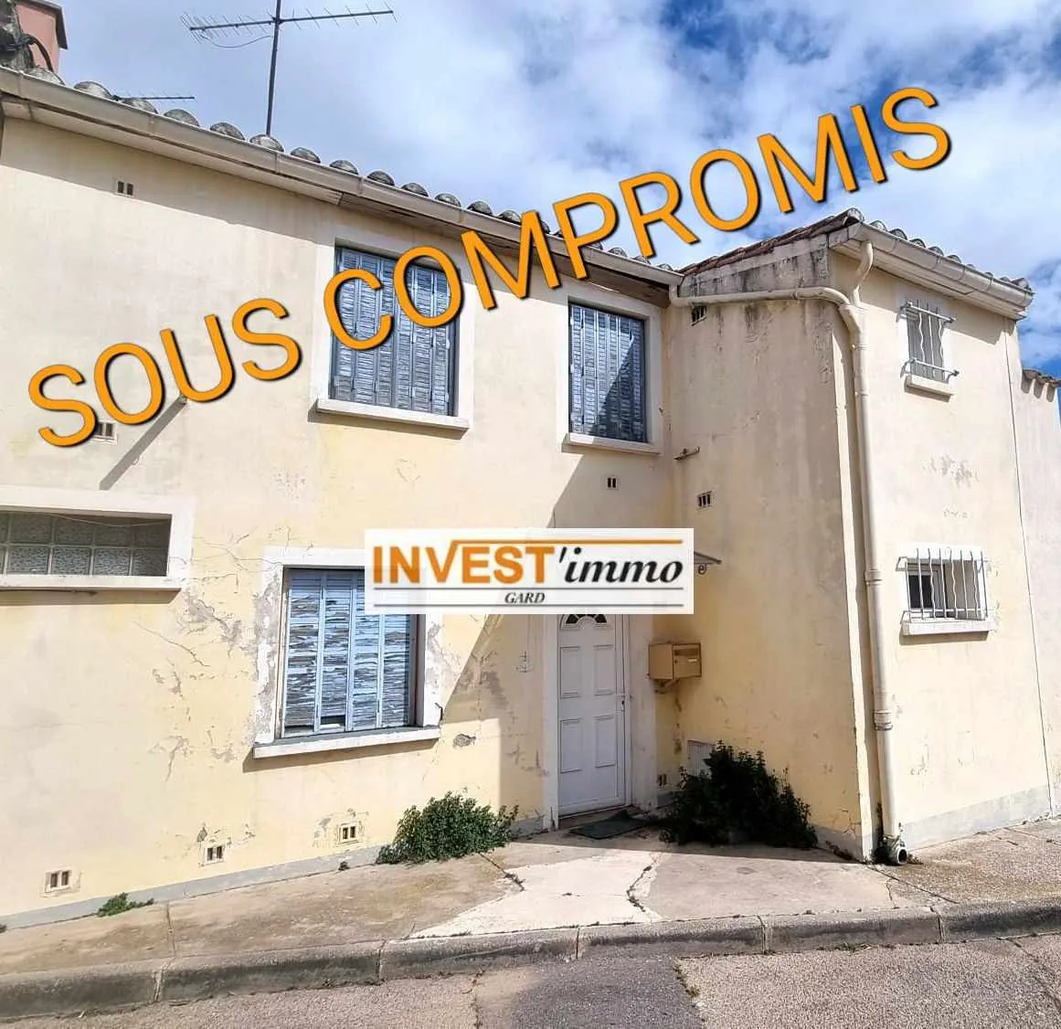 Maison à vendre à Bouillargues - 2 chambres + bureau - 119 000 € 