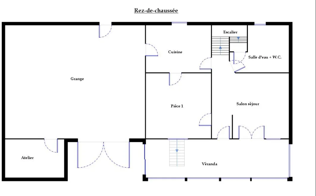 Maison à rénover à Le Vernet - 127000 EUR 