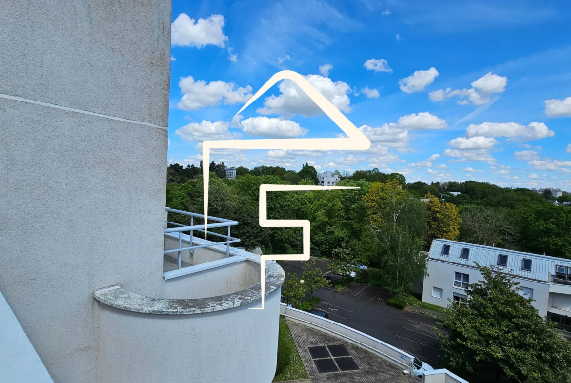 Nantes - Grand T3/T4 lumineux avec terrasse de 30m2 