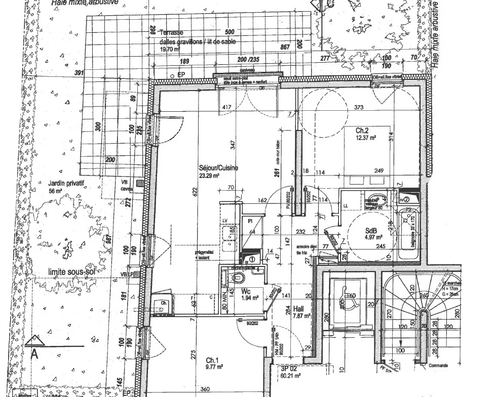 Appartement 3 pièces avec Terrasse et Jardin à Neudorf, Strasbourg 