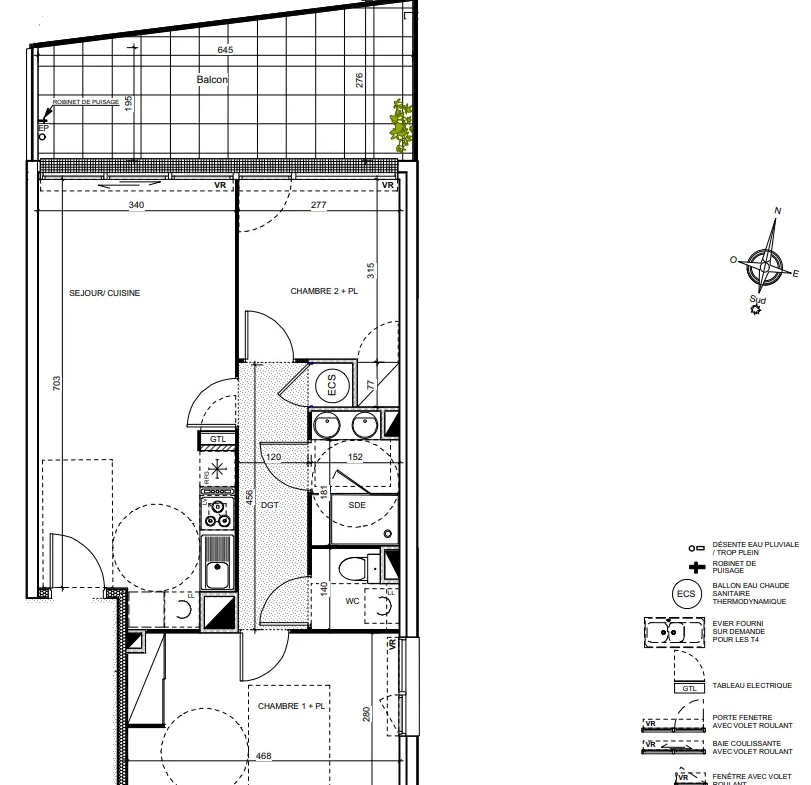 Appartements neufs avec vue sur mer à Port Vendres 