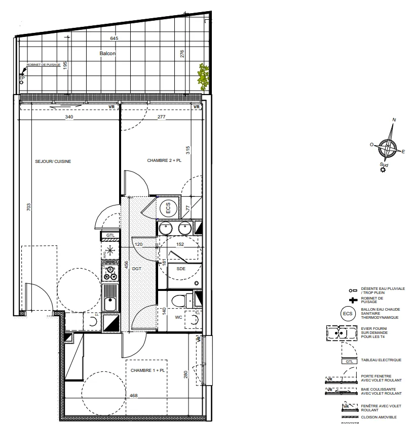 Appartements neufs avec vue sur mer à Port Vendres 