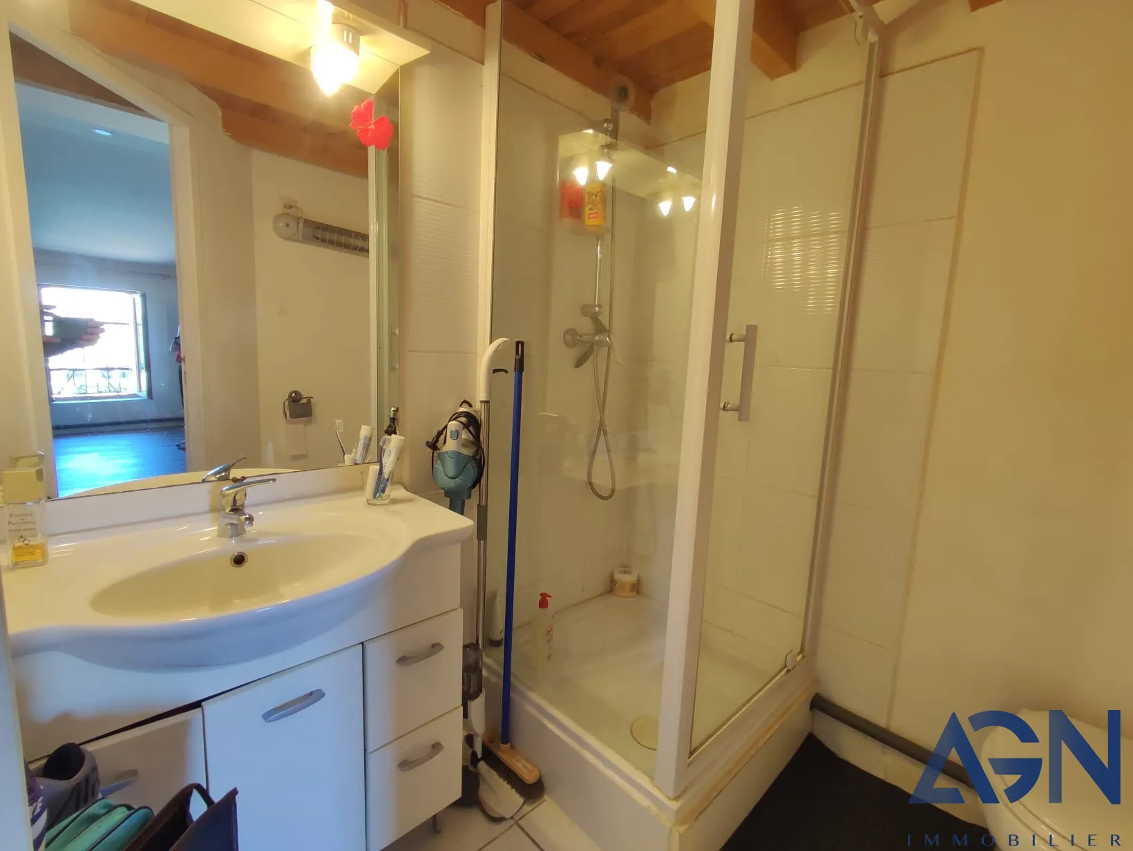 À vendre : Appartement studio de 22m² avec mezzanine à Agde, vue sur l'Hérault 