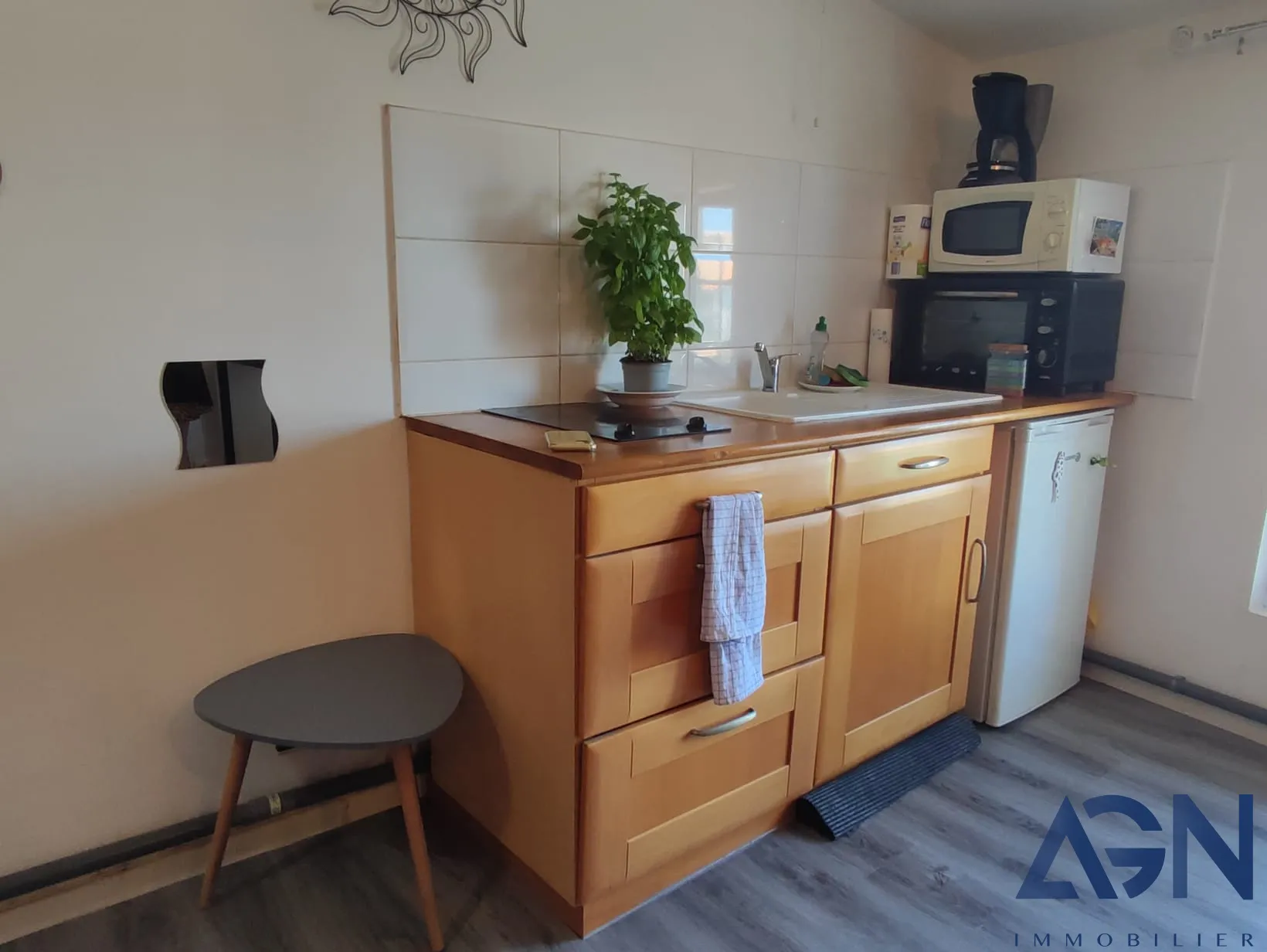 À vendre : Appartement studio de 22m² avec mezzanine à Agde, vue sur l'Hérault 