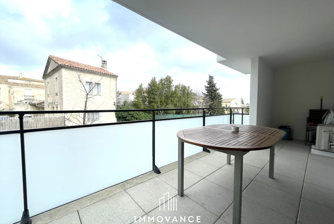 À vendre : Appartement 2 pièces de 43 m² avec terrasse à Restinclières 