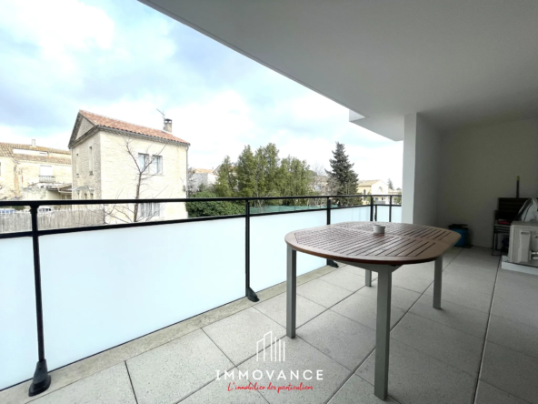 À vendre : Appartement 2 pièces de 43 m² avec terrasse à Restinclières