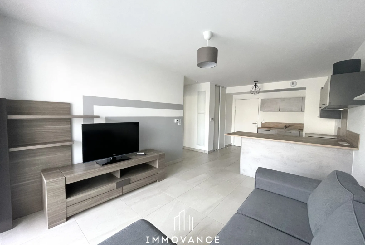 À vendre : Appartement 2 pièces de 43 m² avec terrasse à Restinclières 