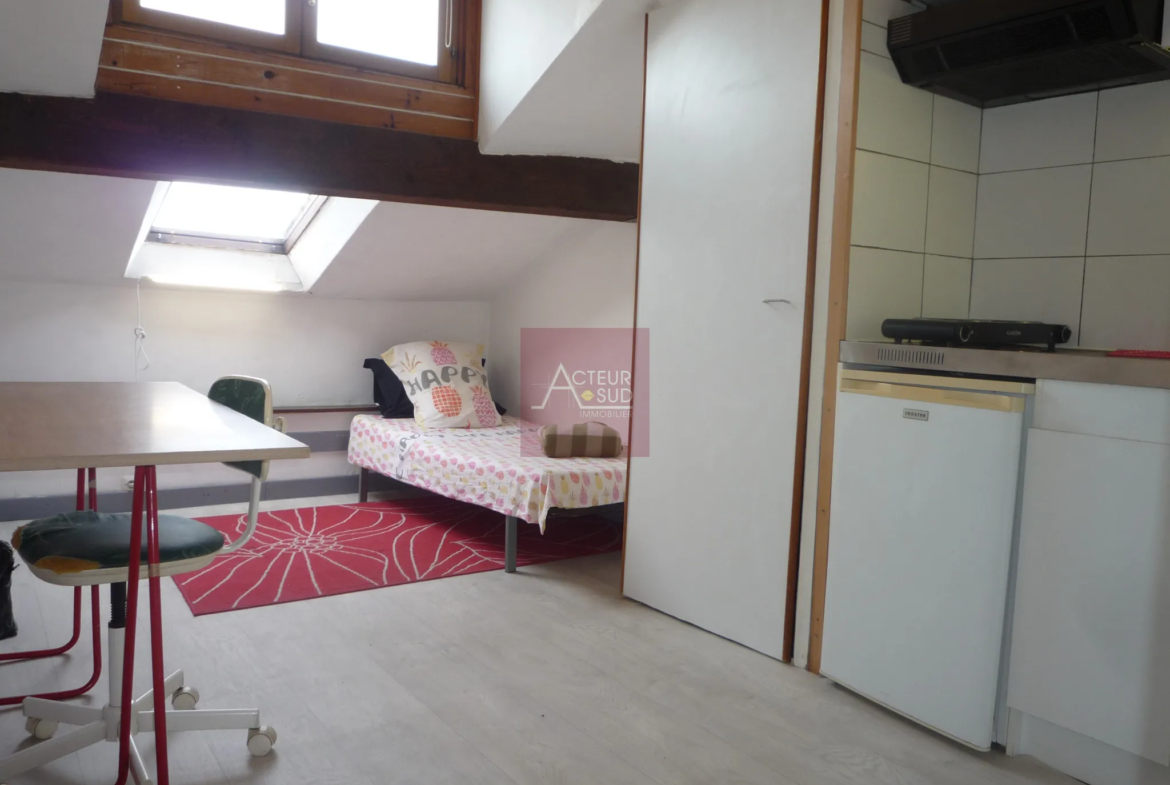 Vente studio 15 m² à Montpellier Centre avec vue 