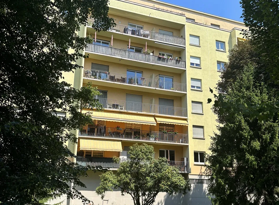 Appartement lumineux 4 pièces à Schiltigheim avec balcons et vue sur parc 