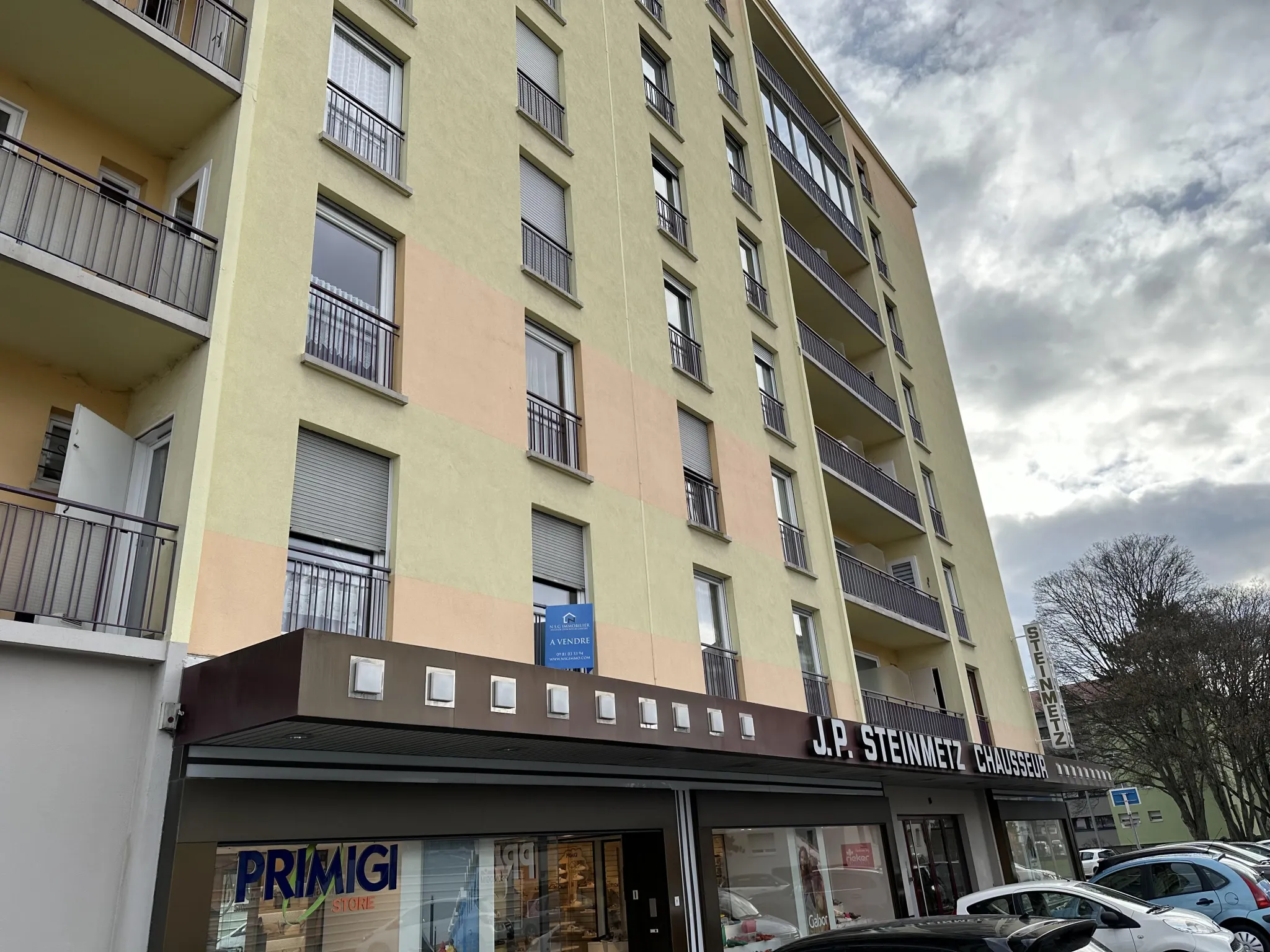 Appartement lumineux 4 pièces à Schiltigheim avec balcons et vue sur parc 