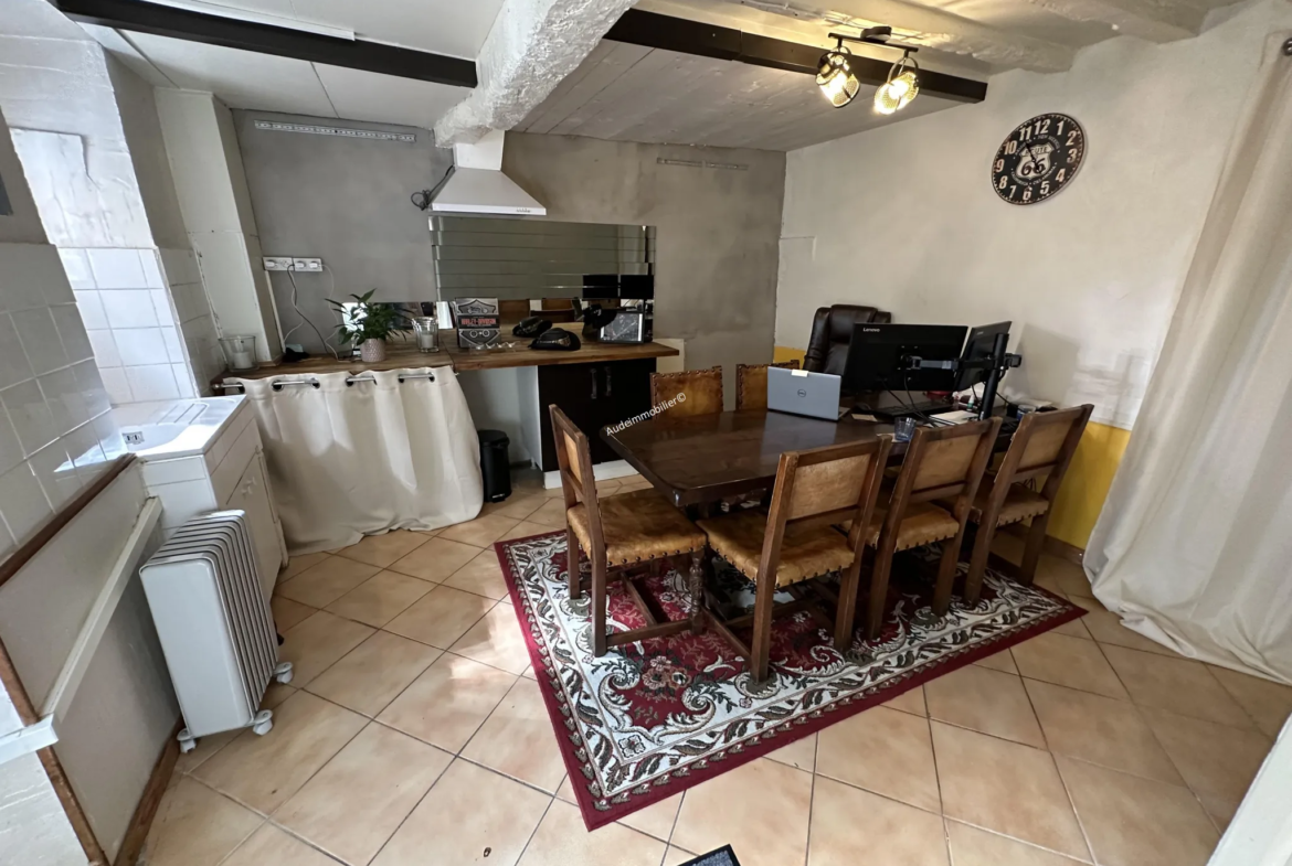 Maison de village rénovée à vendre près de Limoux 