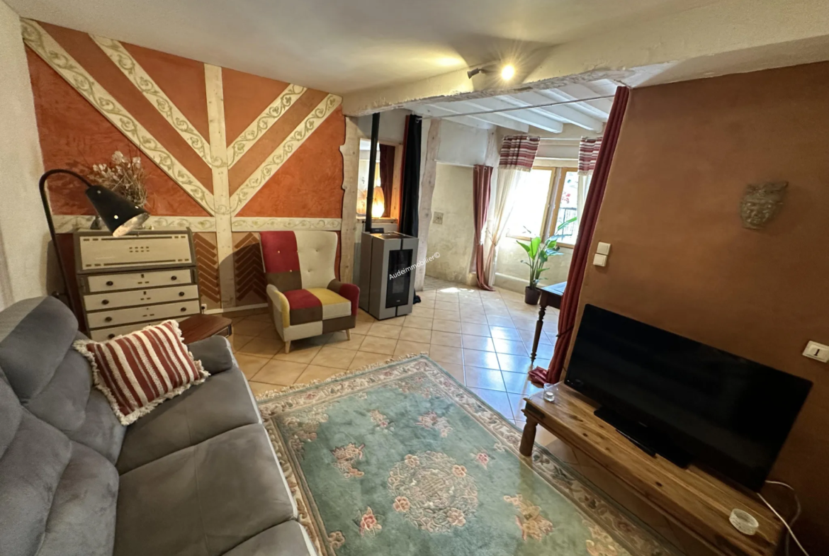 Maison de village rénovée à vendre près de Limoux 