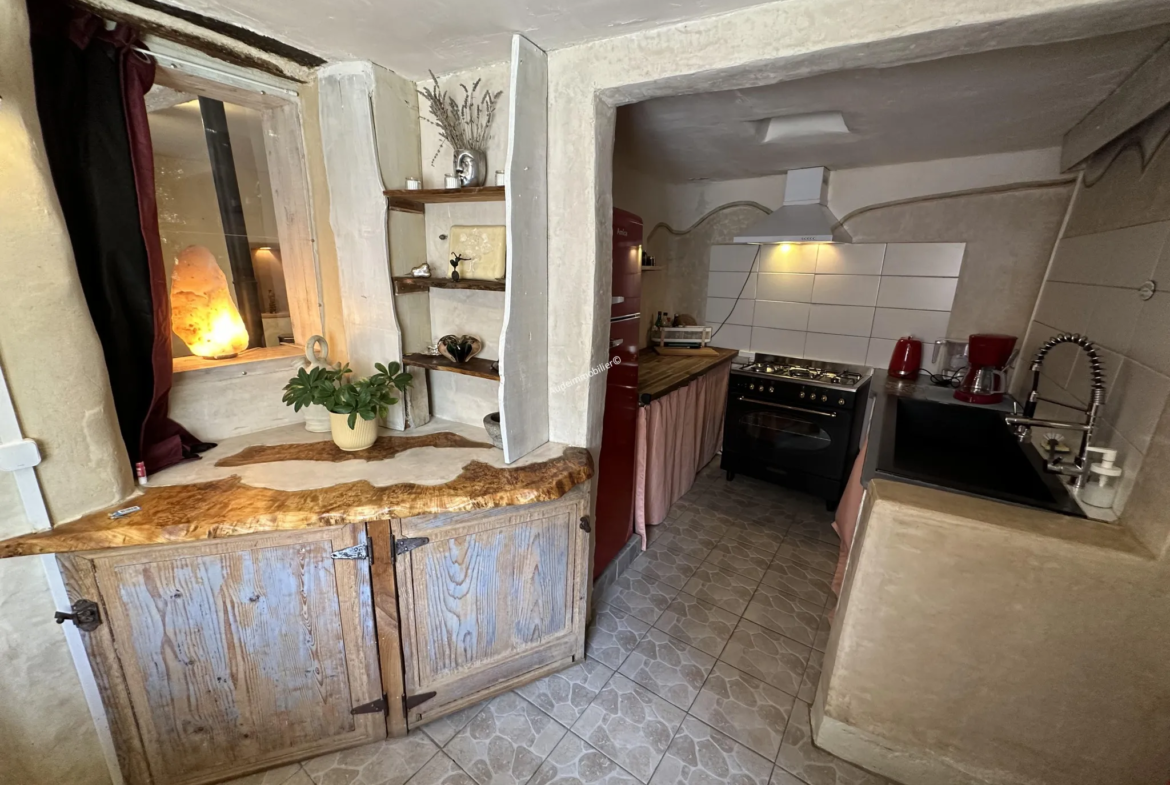 Maison de village rénovée à vendre près de Limoux 