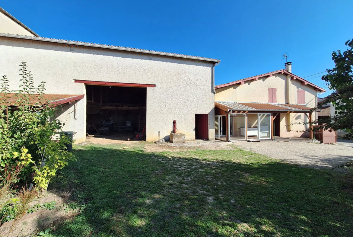 Maison à Cheyssieu de 225m² avec hangar à vendre 