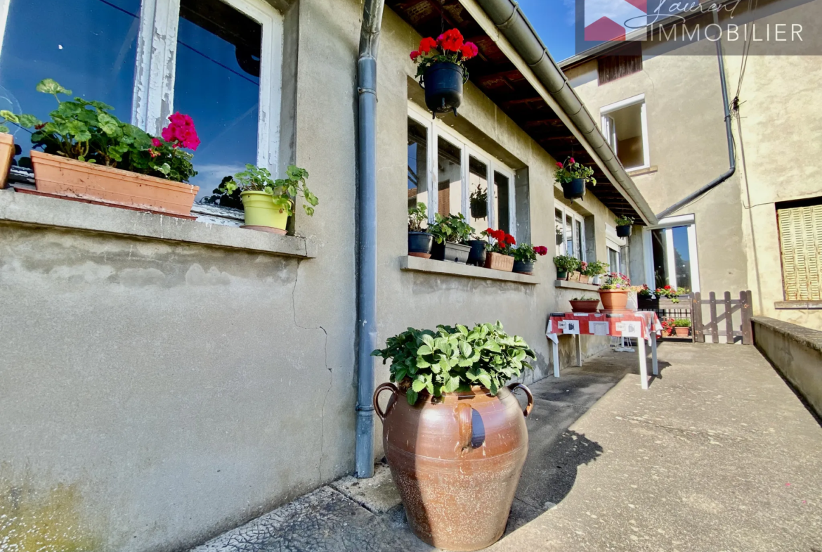 Maison de village à Romenay avec 3 chambres et terrasse ensoleillée 