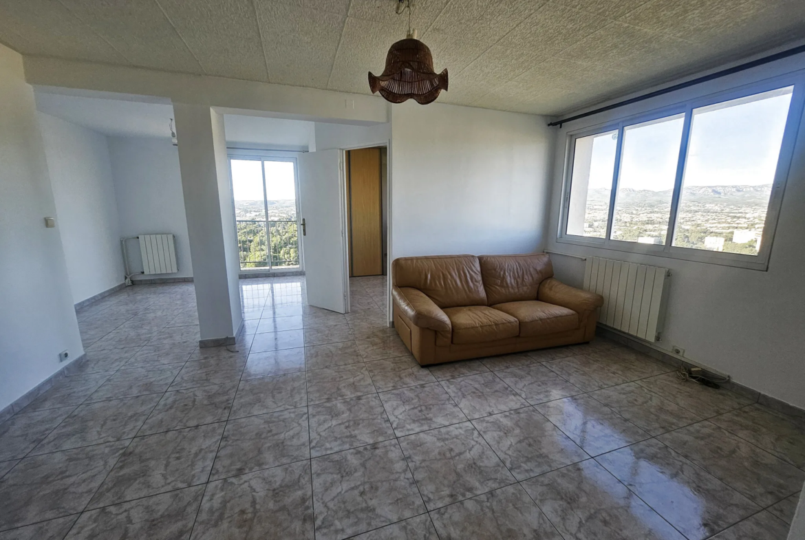 Vente d'un appartement T3/4 à Montolivet, vue mer 