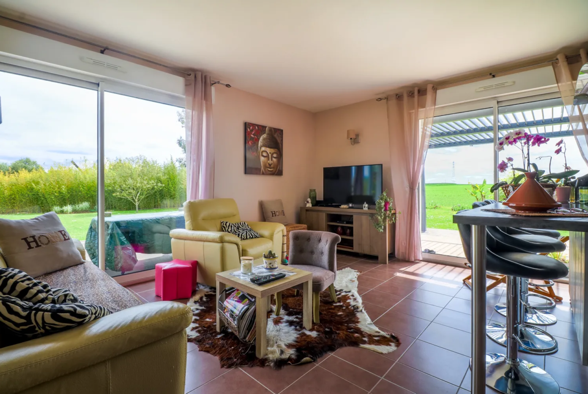 À vendre : Maison de 118 m² à Champdolent avec 4 chambres et jardin paysager 