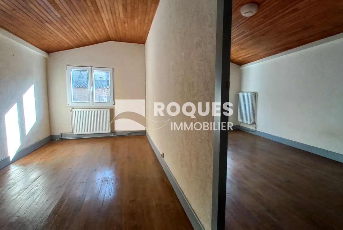 Maison T3 à vendre avec appartement attenant à Millau 