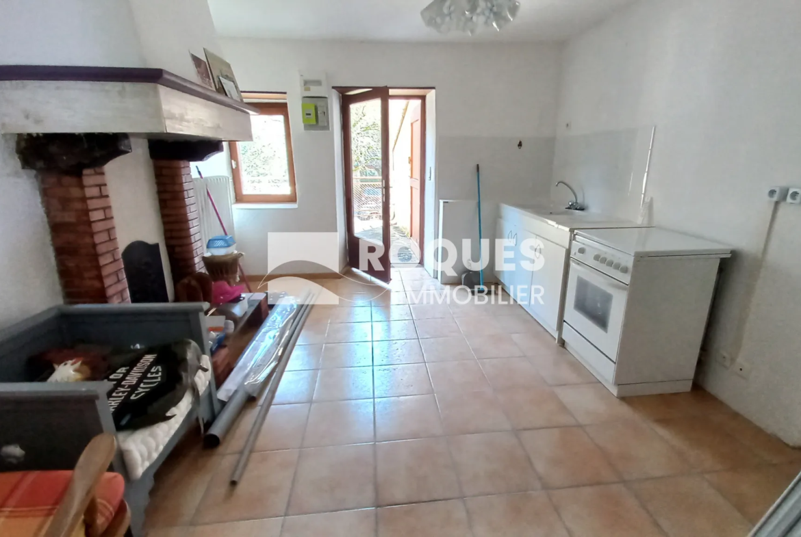 Maison T3 à vendre avec appartement attenant à Millau 