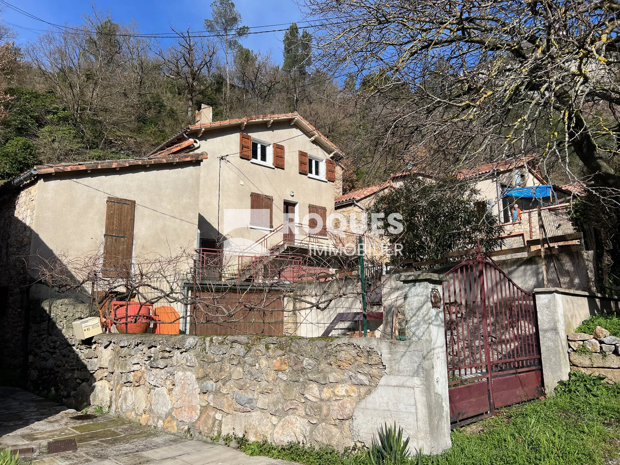 Maison T3 à vendre avec appartement attenant à Millau 