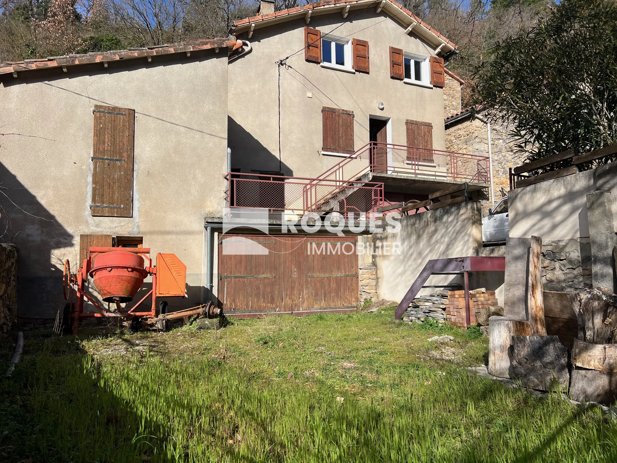 Maison T3 à vendre avec appartement attenant à Millau 