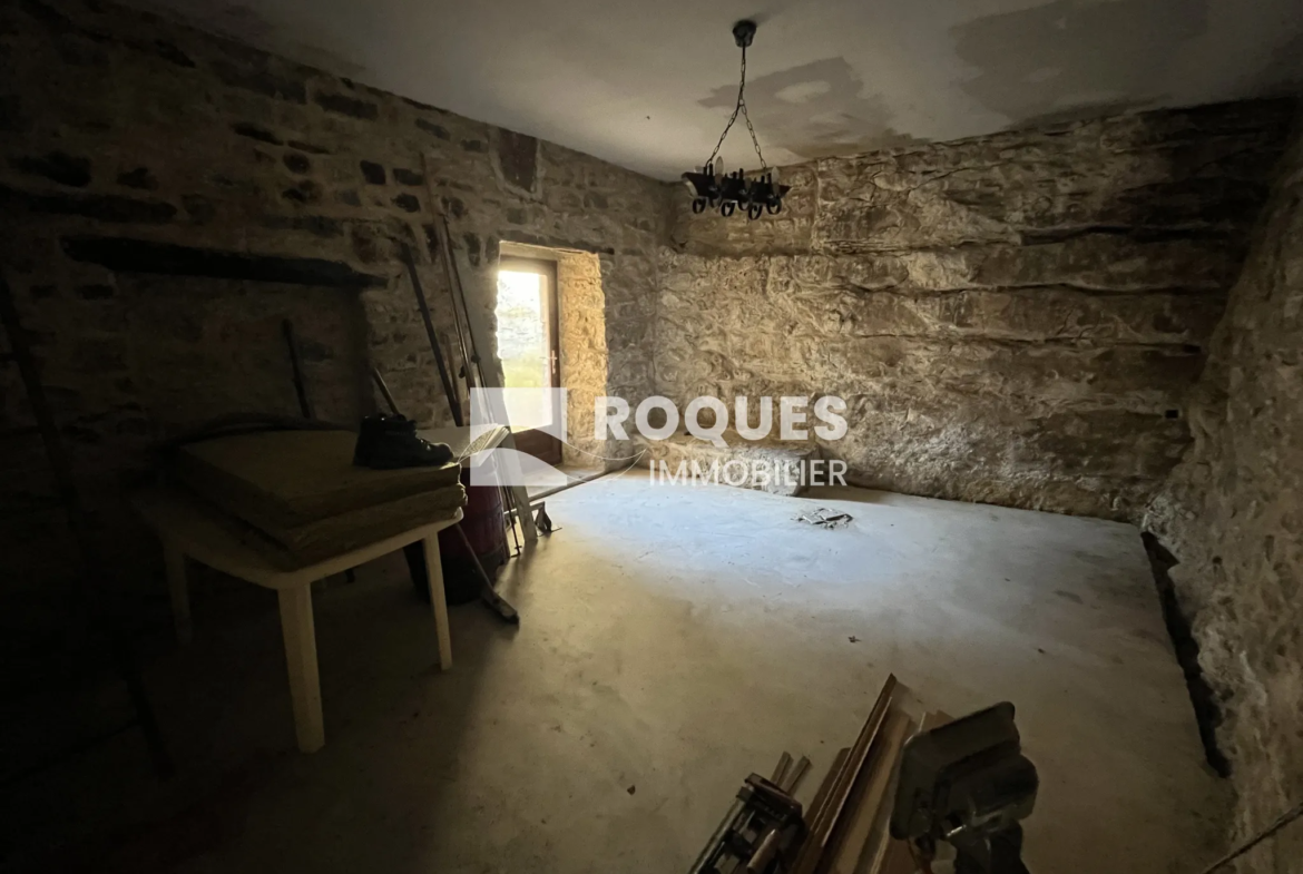 Maison T3 à vendre avec appartement attenant à Millau 