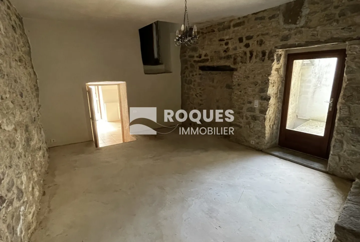 Maison T3 à vendre avec appartement attenant à Millau 