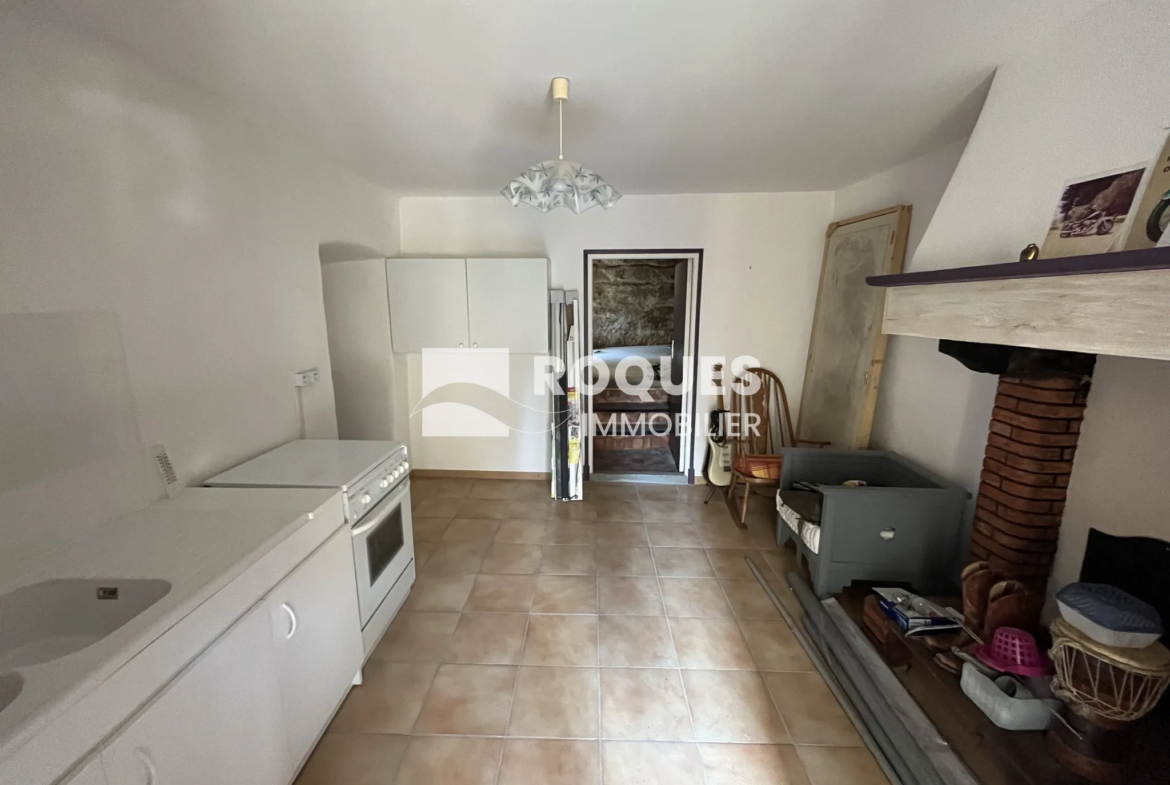 Maison T3 à vendre avec appartement attenant à Millau 