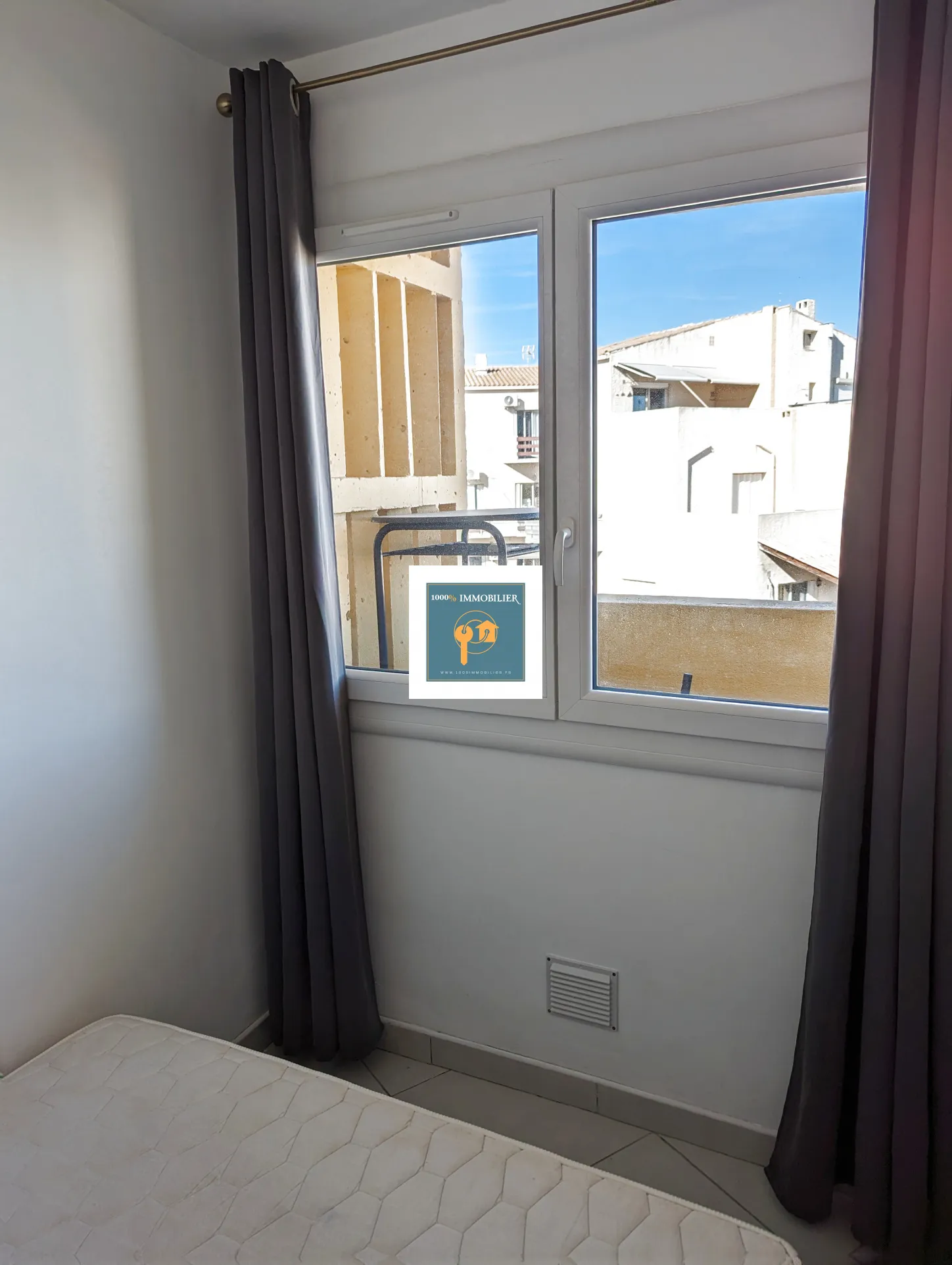 Appartement rénové de 32 m² avec balcon à 200m de la plage à Le Cap d'Agde 