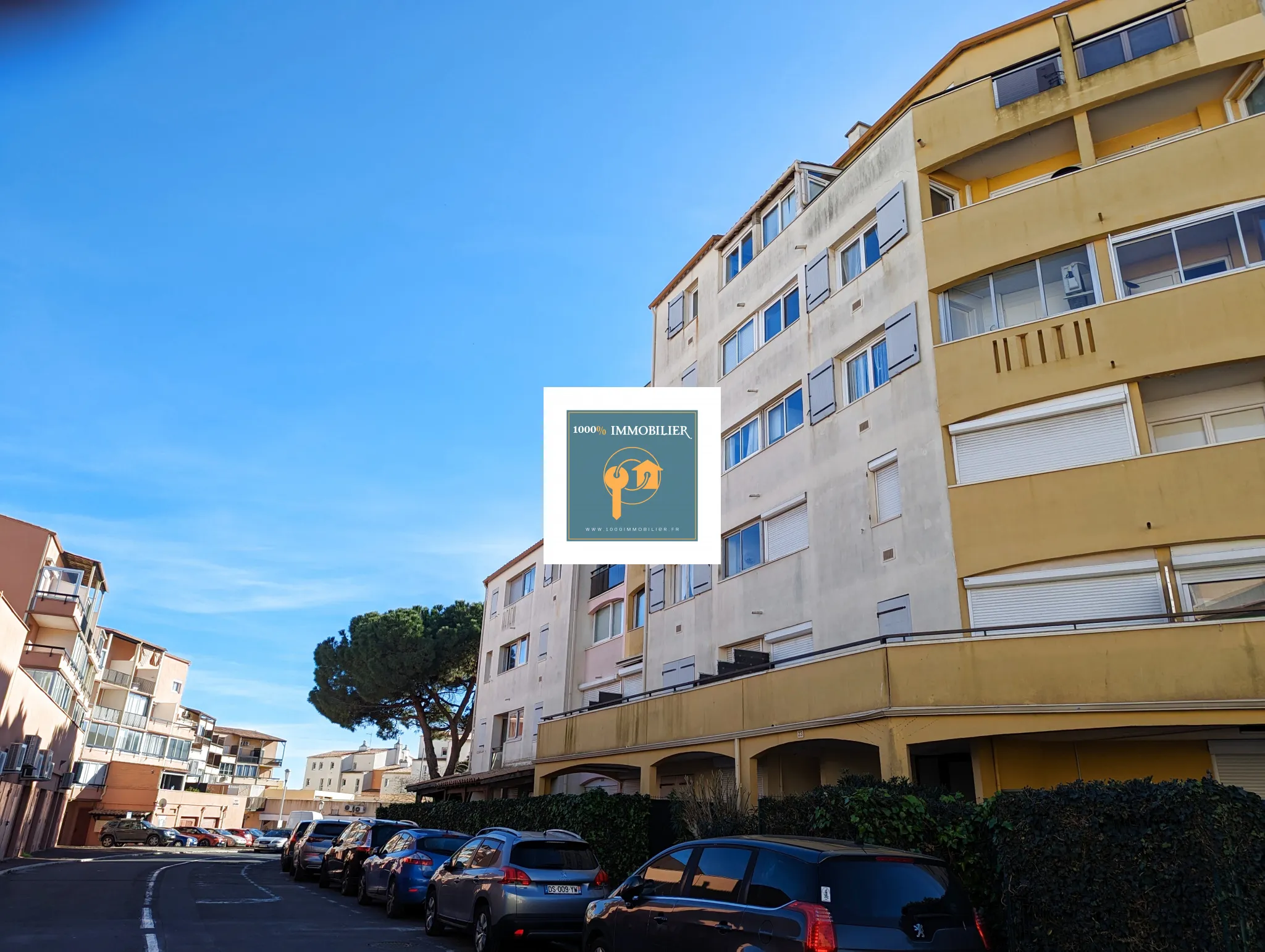 Appartement rénové de 32 m² avec balcon à 200m de la plage à Le Cap d'Agde 