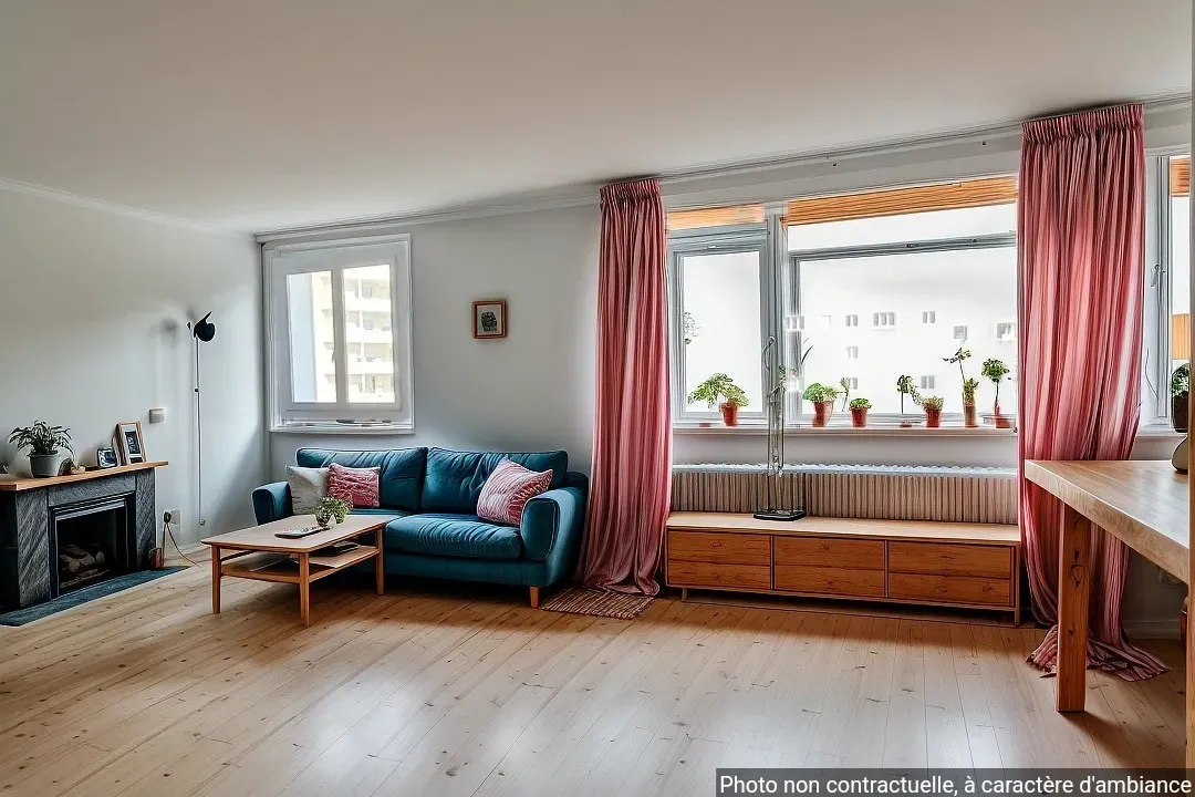 Appartement lumineux T4 à vendre à Clermont-Ferrand 