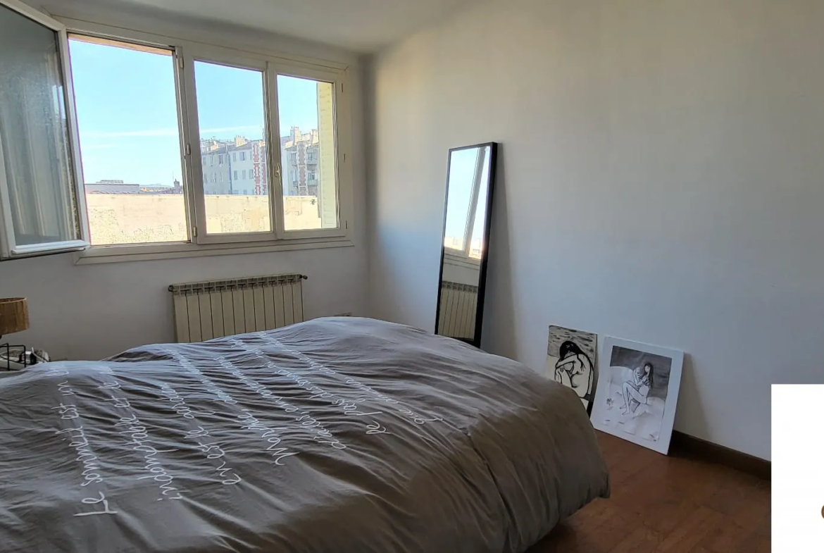 À vendre : Appartement T3 lumineux à Marseille 13002 