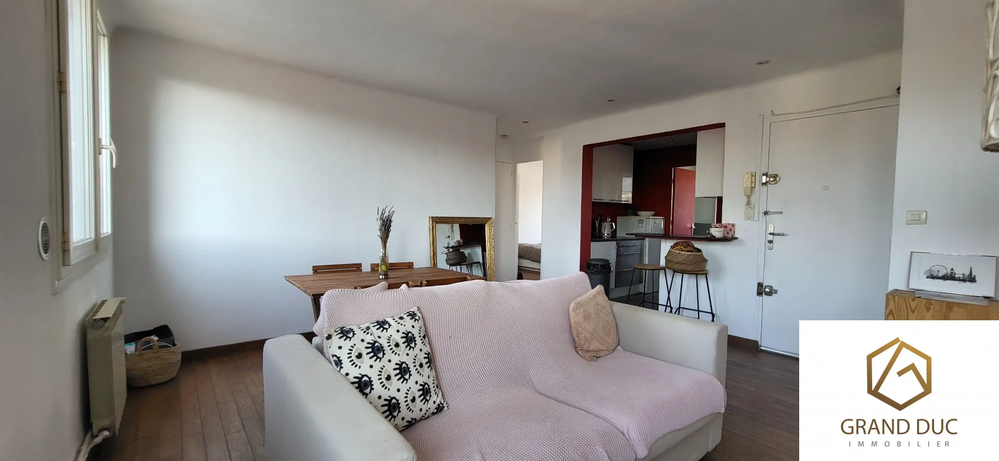 Appartement T3 lumineux à vendre à Marseille, 13002 