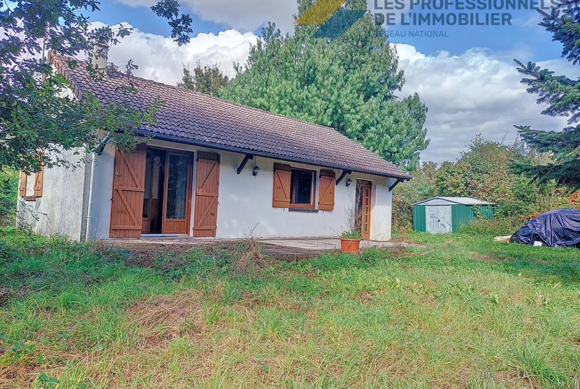 Maison de 72 m2 à Rozoy Le Vieil avec grand terrain clos 