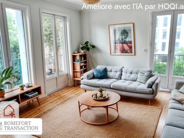 Exclusivité - Appartement T2/T3 lumineux à Nantes Longchamp avec balcon