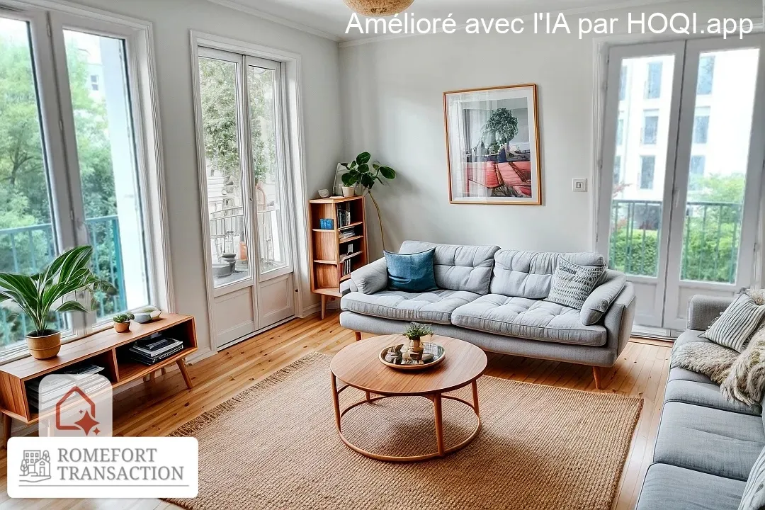 Exclusivité - Appartement T2/T3 lumineux à Nantes Longchamp avec balcon 