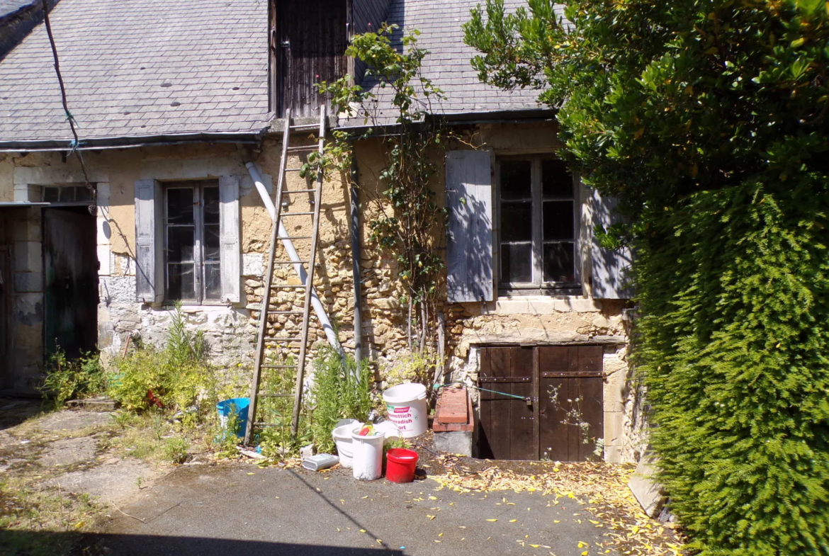 Ensemble immobilier à La Flèche : Pavillon et maison à rénover 