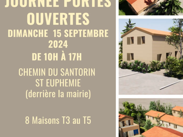 Maison T5 112 m2 à Ste Euphemie - Exclusivité AMILTONE IMMOBILIER