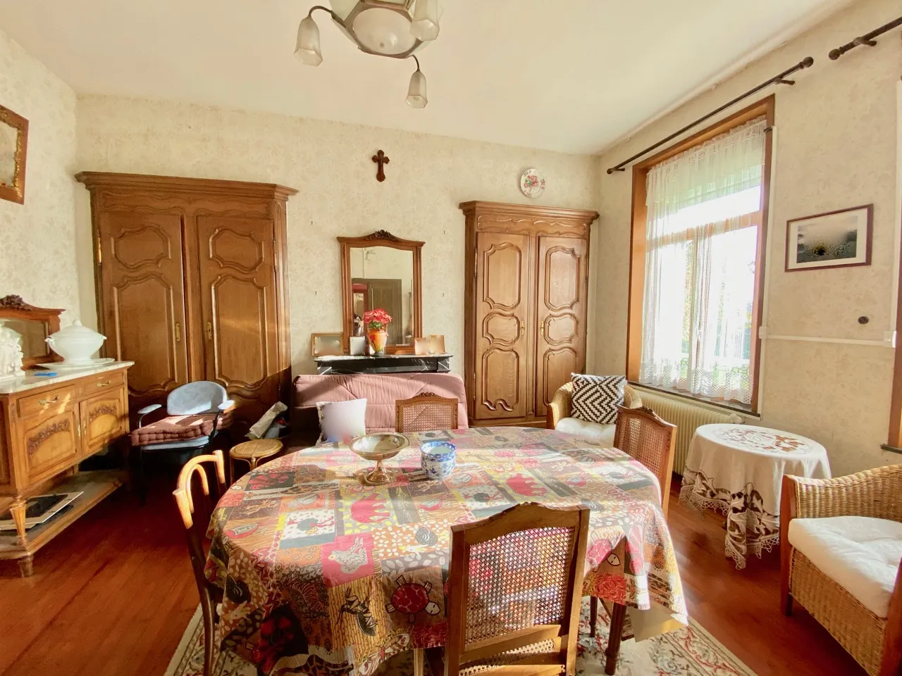 Propriété à vendre à Dourlers, 3 chambres et jardin 