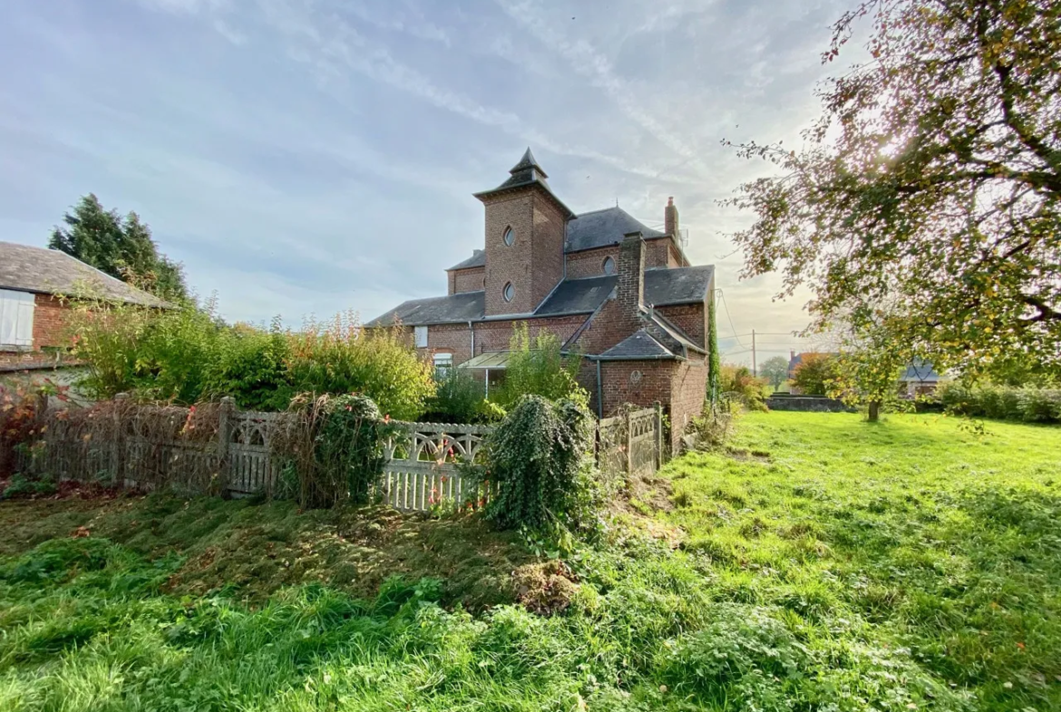 Propriété à vendre à Dourlers, 3 chambres et jardin 