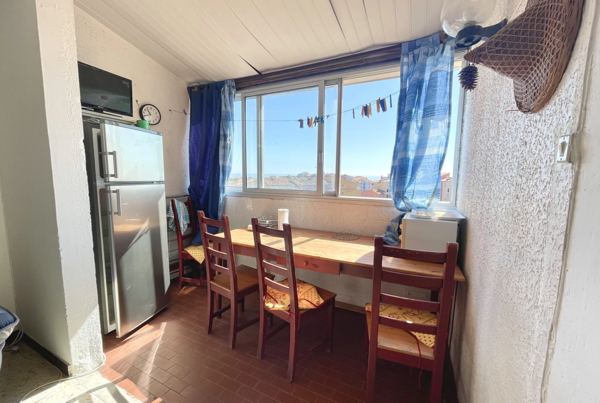 À vendre : Appartement T2 avec vue sur mer au Môle, Le Cap d'Agde 