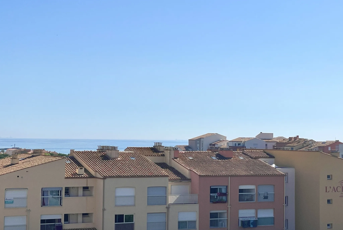 À vendre : Appartement T2 avec vue sur mer au Môle, Le Cap d'Agde 