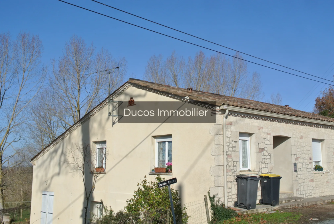 Maison à vendre près de Marmande - 4 chambres et double garage 