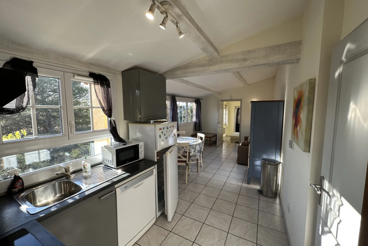 À vendre : Appartement 2 pièces rénové à Grasse Sainte-Anne 