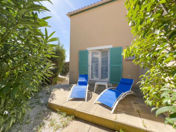 Mazet 3 pièces à vendre près du port Miramar et des plages